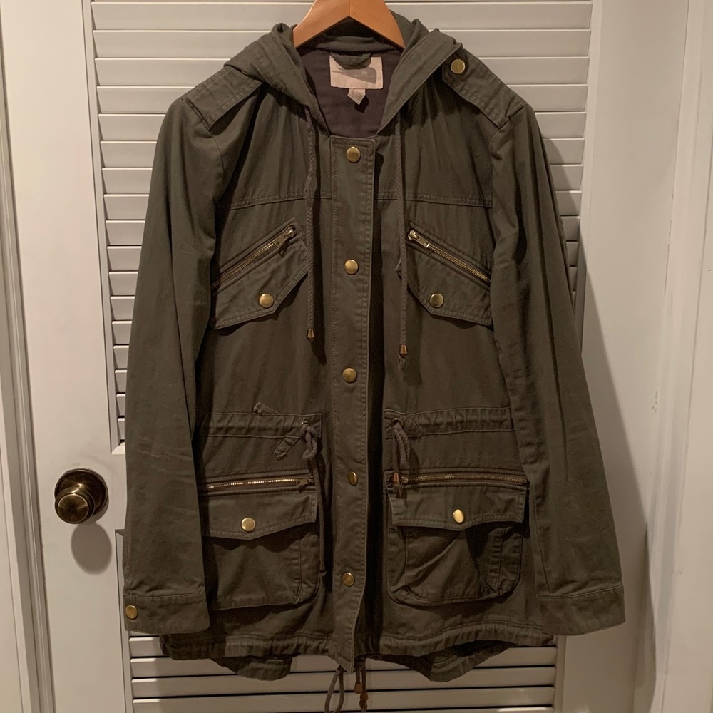 Forever21 Contemporary Army Jacket